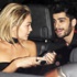 Zayn Malik Gigi Hadid'le arabada yakalandı