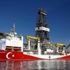 Doğu Akdeniz de sondaj çalışmaları yürüten Fatih gemisi ...