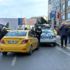 Taksim Meydanı’nda taksilere kış lastiği denetimi