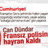 Cumhuriyet Fransız polisine övgü yağdırdı