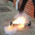 Yeni alınan hoverboard alev aldı İZLE
