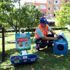 Sıcaktan bunalan sokak hayvanları için su ve mama ...