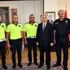 O polislere başarı belgesi O polislere başarı belgesi