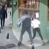 Sokak ortasında genç kıza yumruklu saldırı kamerada! Saldırgan serbest bırakıldı