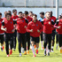 Bosingwa ve Belkalem ise takımla çalıştı
