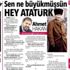 Ahmet Hakan'dan Atatürk'ü yere göğe sığdıramadı