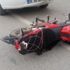 Otomobille çarpışan motosikletli yaralandı