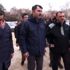 Bakan Kurum, depremde hasar gören konutları inceledi