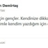 Demirtaş: Biraz az sigara için gençler Demirtaş: Biraz az sigara için gençler