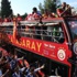 Galatasaray şampiyonluk kutlamaları için yola çıktı Galatasaray şampiyonluk kutlamaları için yola çıktı