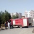 Teröristler yangına giden itfaiye aracını rehin aldı