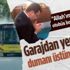 Sarıyer'de İETT’ye ait bir otobüsün motoru alev alev yandı!