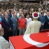 Şehit cenazesinde Bakan'a protesto !