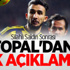 Saldırı Sonrası Topal'dan İlk Açıklama! Saldırı Sonrası Topal'dan İlk Açıklama!