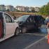 Tekirdağ'da minibüs ile hafif ticari araç çarpıştı: 10 yaralı