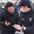 Bolu da maske cezası kesilen vatandaşla polis arasında ... Bolu da maske cezası kesilen vatandaşla polis arasında ...