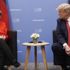 Donald Trump ile Angela Merkel görüştü