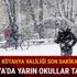 Kütahya okullar tatil mi? 7 Ocak Kütahya okullar tatil mi kar tatili Kütahya Valiliği son dakika