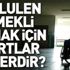 Malulen emekli nasıl olunur? Malulen emekli olmak için şartlar nelerdir? Malulen emekli nasıl olunur? Malulen emekli olmak için şartlar nelerdir?