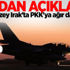 TSK'dan açıklama! Kuzey Irak'ta PKK'ya ağır darbe
