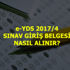e-YDS 2017/4 sınav giriş belgesi erişime açıldı