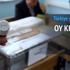 Oy kullanma işlemi başladı Oy kullanma işlemi başladı
