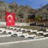 Erzurum'da Osmanlı askerleri için yapılan şehitlik törenle açıldı