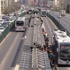 Metrobüs yolunda feci kaza Metrobüs yolunda feci kaza