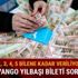 Milli Piyango 2019 2, 3, 4, 5 bilene ne kadar veriyor? Milli Piyango sonuçları Yılbaşı bileti sorgulama Milli Piyango 2019 2, 3, 4, 5 bilene ne kadar veriyor? Milli Piyango sonuçları Yılbaşı bileti sorgulama