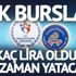 KYK 2019 burs ücretleri kaç lira? KYK bursları ne zaman ödenmeye başlayacak?