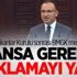 Bozdağ'dan Fransa ve BMGK açıklaması