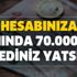 Hesabınıza anında 70.000 TL krediniz yatsın... Kredi çekerken dosya, evrak masrafı gibi giderlere son!
