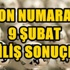 On Numara 09.02.2015 çekiliş sonuçları ve kazanan numaralar