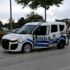 Polis aracı kaza yaptı Polis aracı kaza yaptı