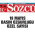 Sözcü’den 19 Mayıs Basın Özgürlüğü özel sayısı Sözcü’den 19 Mayıs Basın Özgürlüğü özel sayısı