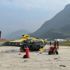 İtalya'da helikopter havalanırken kaza yaptı!