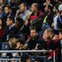 Soldado tribünden izledi