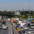 İstanbul'da bazı noktalarda trafik yoğunluğu İstanbul'da bazı noktalarda trafik yoğunluğu