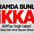 Bayramda Bunlara Dikkat Bayramda Bunlara Dikkat