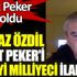 ﻿Yılmaz Özdil Sedat Peker'i Kuvayi Milliyeci ilan eti