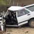 Yoldan çıkan otomobil şarampole devrildi: 4 yaralı Yoldan çıkan otomobil şarampole devrildi: 4 yaralı