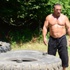 Efsane pehlivan, 300 kiloluk lastikle antrenman yapıyor!