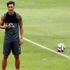 Mesut Özil çalışmalarını sürdürüyor Mesut Özil çalışmalarını sürdürüyor