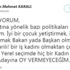 İşte AKP'nin Dekanı : 'Seçimde kadınlara oy vermeyeceğim...'