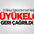 Türkiye Büyükelçisini Çağırdı Türkiye Büyükelçisini Çağırdı