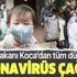 Sağlık Bakanı Koca'dan koronavirüs çağrısı: Tüm dünya Çin halkıyla dayanışma içerisinde olmalıdır