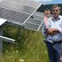 Kiraladığı tarla ile ilçeyi aydınlatıyor