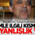 Gül'den O Soruya Cevap: Ben Sonradan Öğrendim