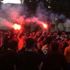 Galatasaray taraftarından Florya'da protesto