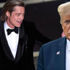 Ödül töreninde Brad Pitt'den Trump'a gönderme